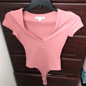 Adam Levine Button Down Body Suit